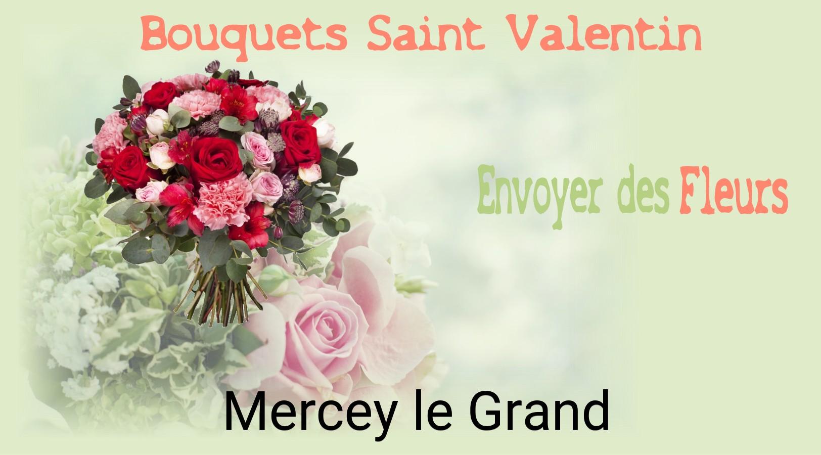 Roses de Saint-Valentin livrées à Mercey-le-Grand